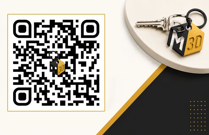 QR code Mon porte clé 3D